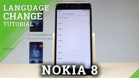 How To Change Language In NOKIA 8 List Of Languages HardReset Info