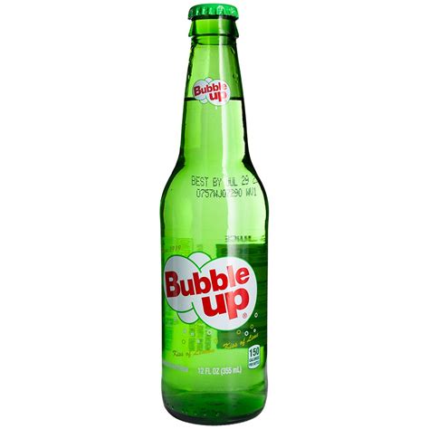 Bubble Up Lemon Lime Soda 12 oz Bottle - Blue Dog Beverage