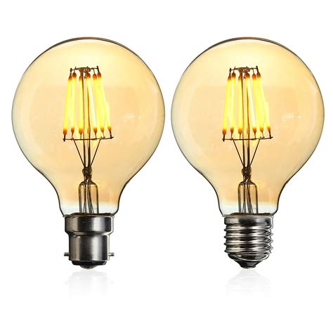 Aliexpress Buy Vintage LED Light Bulb Edison Bulb E27 B22 G80