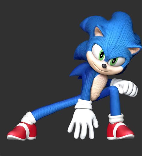 Sonic The Hedgehog 2 - 3D Model by lovemodel