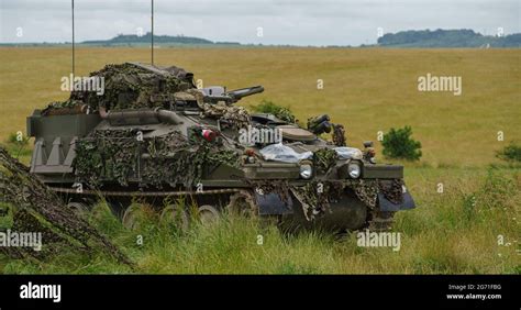 british army FV107 Scimitar armoured tracked military reconnaissance ...