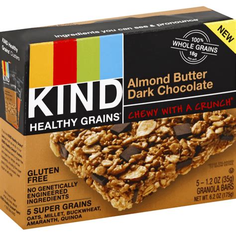 Kind Granola Bars, Almond Butter Dark Chocolate, Chewy | Granola ...