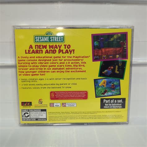 Sesame Street Twin Pack - Playstation – Stateline Video Games Inc.