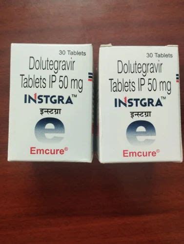 Instgra Dolutegravir 50 Mg Tablets At Rs 1850 Bottle Tivicay In