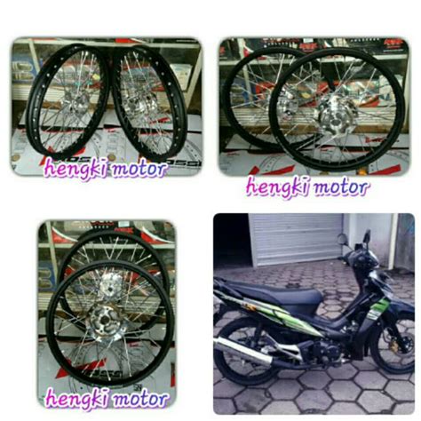 Jual Velg Jari Jari Variasi Supra X Double Disc Balde New Double