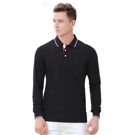 Custom Long Sleeve Polo Shirts Apparelseam