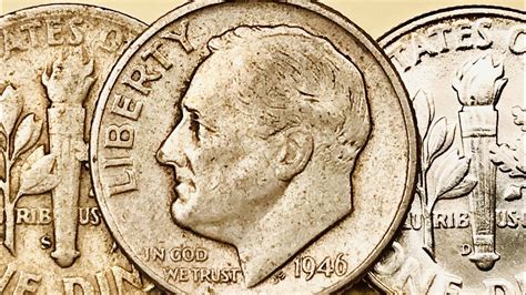 1946 Roosevelt Dime First Year Of Issue Youtube