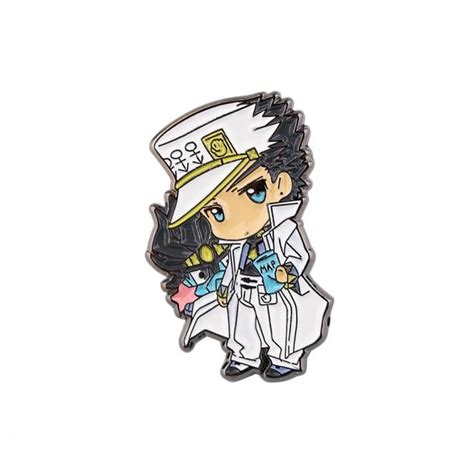 Jojo S Bizarre Adventure Jotaro Kujo Chibi Enamel Pin Distinct Pins