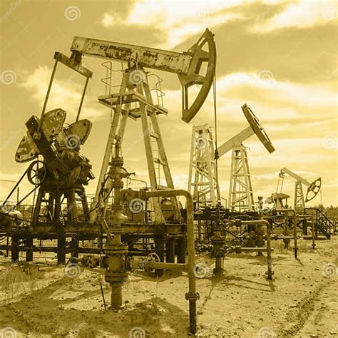 Oilfield Stock Image Image Of Pipe Drill Generation 72991319