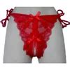 Jual Jakarta Lingerie Gstring JLG113 Open Crotch Sexy In Red Bikini