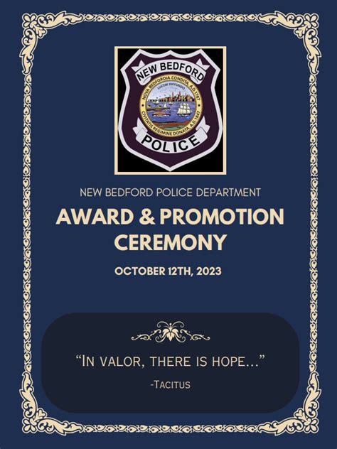 New Bedford Police Department Award Ceremony 2023 – New Bedford Police ...