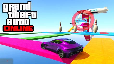 Carrera De Obstaculos Transformer Parkour Gta V Online Gameplay