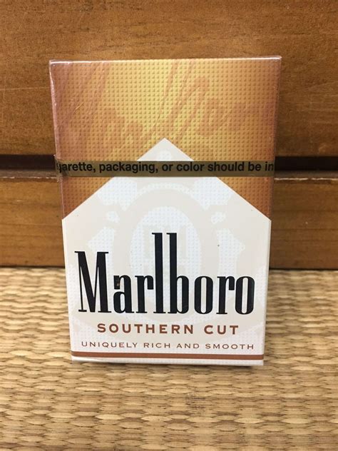 Marlboro Southern Cut Cigarette Hard Pack By Philip Morris Inc Danly