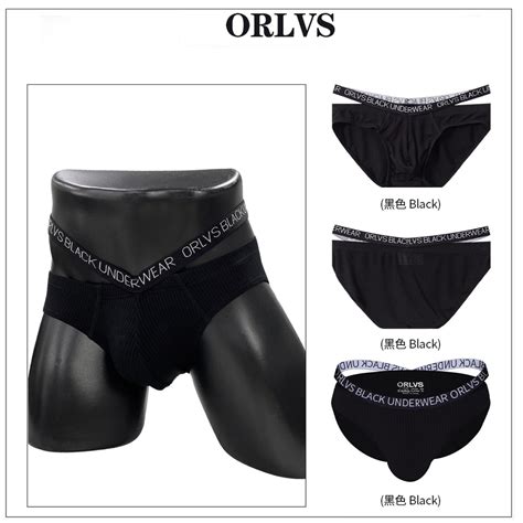 Orlvs Men S Panties Gay Underwear Cueca Sexy Mens Briefs U Convex