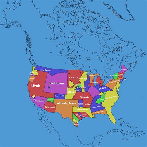 What if America had better states : r/imaginarymapscj