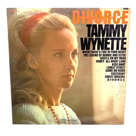 Tammy Wynette DIVORCE Vintage Vinyl Record 1968 Etsy