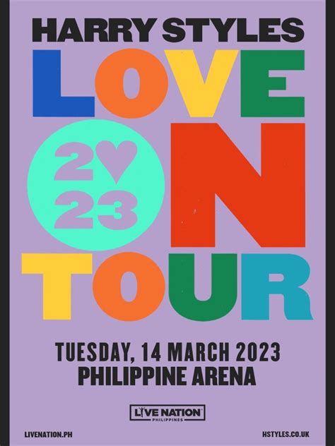 Harry Styles Love On Tour Philippine Arena March 14 2023 LBB PREMIUM