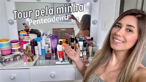 Tour Pela Minha Penteadeira Mostrei Tudo Vlogmas Youtube