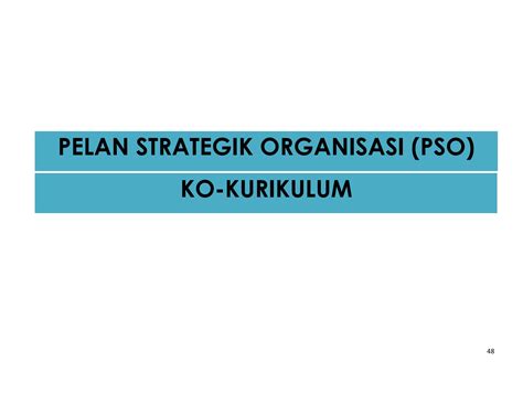 PELAN STRATEGIK ORGANISASI PSO SKPP 2021 2023 DK MASVINAH BINTI PG