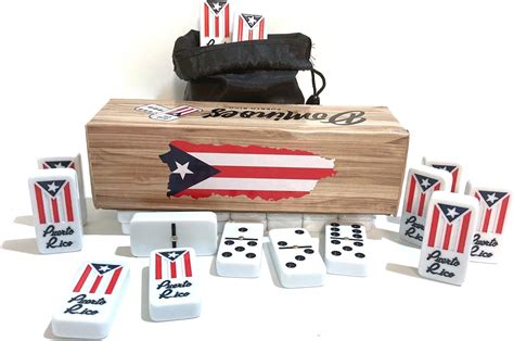 Amazon Puerto Rico Double Six Dominoes Set Premium Quality