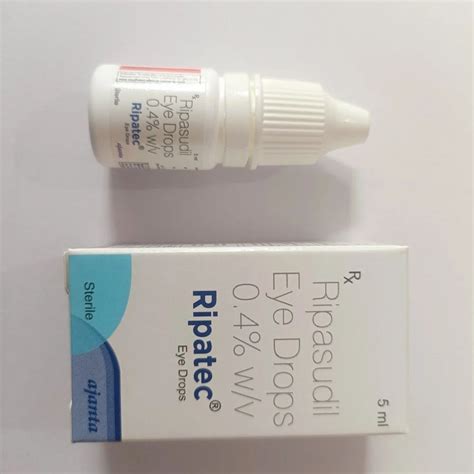 Pharmaceutical Eye Drops Ripasudil Ripatec Eye Drop Exporter From Surat