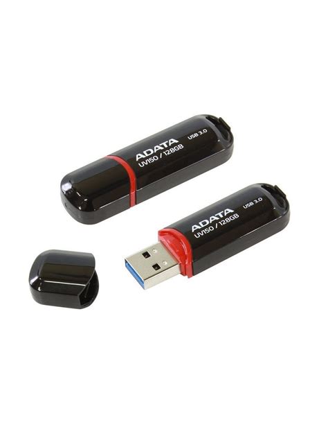 Купить ADATA DashDrive UV150 128Gb AUV150 128G RBK черный в кредит в