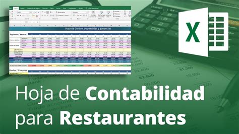 Hoja De Contabilidad Para Restaurantes 📒 Cómo Llevar La Contabilidad De Un Restaurante En Excel