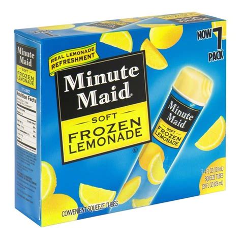 Minute Maid Soft Frozen Lemonade 24 Fl Oz Delivery Or Pickup Near Me