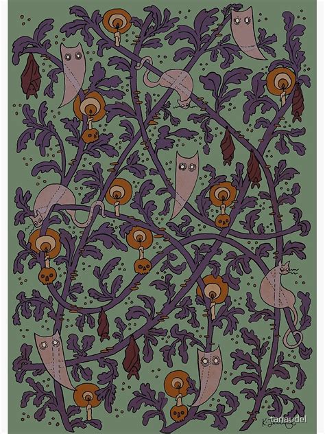 "The Haunted Woods" Art Print for Sale by tanaudel | Redbubble