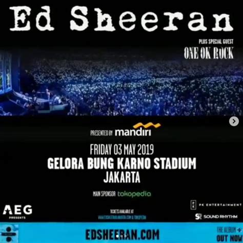 Sukses Konser Ed Sheeran Di Jakarta Dan Keseruannya Showbiz Liputan