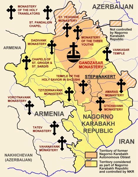 Nagorno Karabakh Map