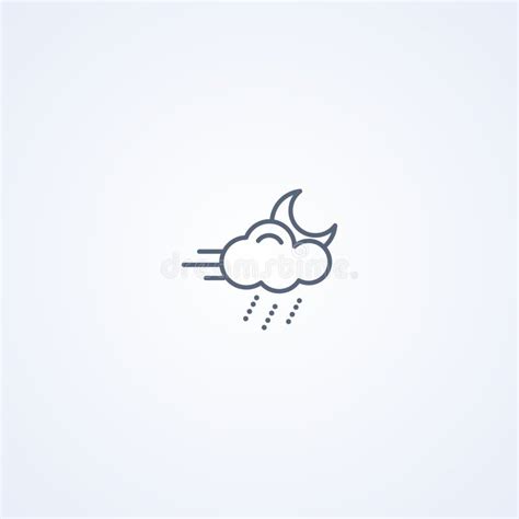 Strong Wind Icon Light Stock Illustrations Strong Wind Icon Light