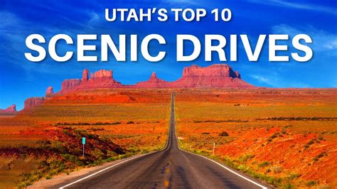 Top 10 Scenic Drives In Utah 10 Most Popular Scenic Byway In Utah