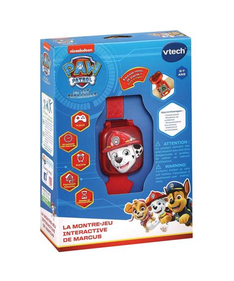 VTECH PAT PATROUILLE LA MONTRE JEU INTERACTIVE DE MARCUS