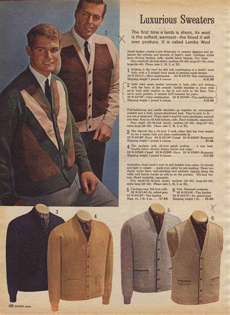 60s Men Fashion 60s Fashion Trends Men Sweater 1960s Fashion Mens