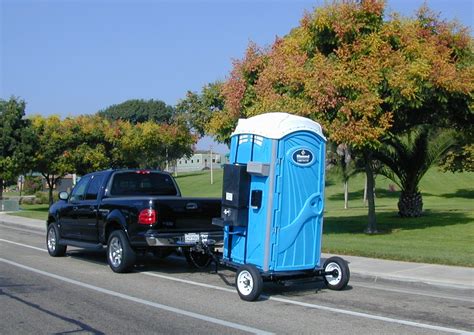 Tow Behind Porta Potty Diamond Provides