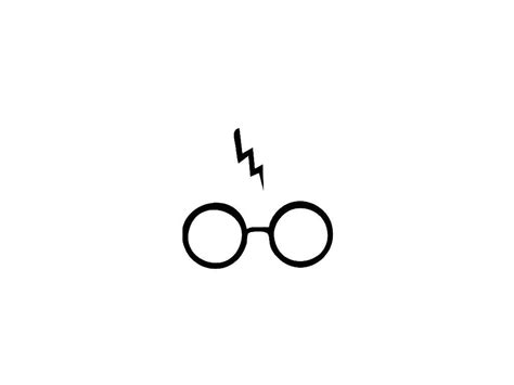 Harry Potter Glasses Coloring Page - subeloa11