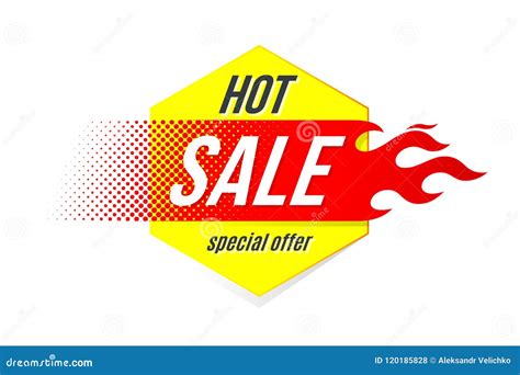 Emblem Hot Sale Price Offer Deal Labels Template Stock Vector