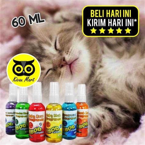 Jual Parfum Kucing Ebod Fragrance Minyak Wangi Pelembut Bulu Parfum