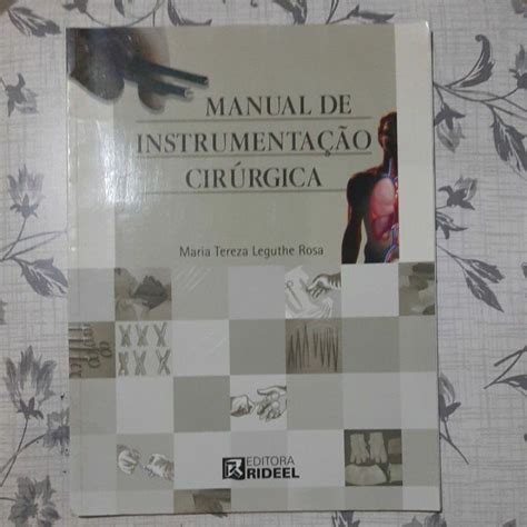 Livro Manual De Instrumentação Cirurgica Shopee Brasil