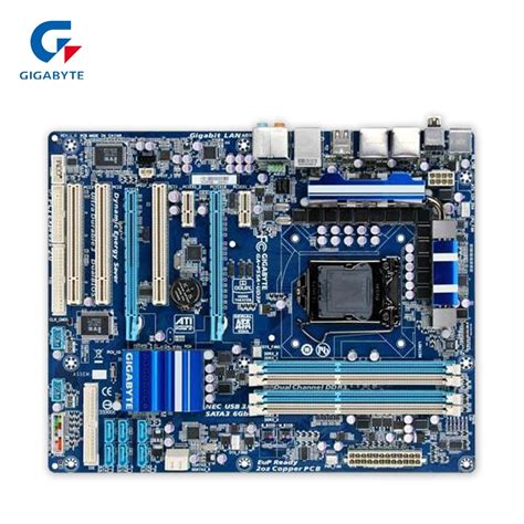 Original Gigabyte Ga P A Ud P Desktop Motherboard P A Ud P P Lga