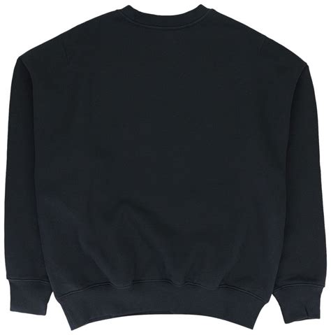 Buy Purple Brand Hwt Fleece Crewneck Black P402 Hbbc423 Goat