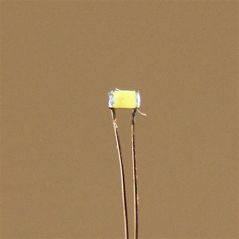 20pcs Pre Wired Micro 0 1mm Copper Wire Smd Led 0402 Bright White