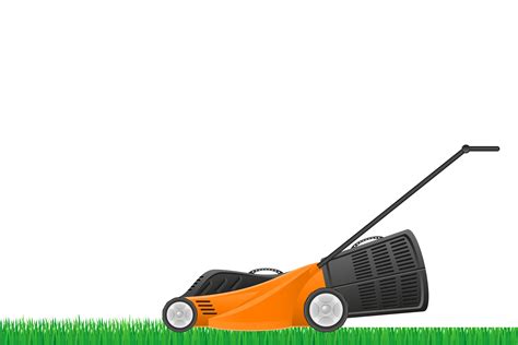 lawn mower stock vector illustration 510659 Vector Art at Vecteezy