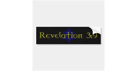 Revelation 3:9 bumper sticker | Zazzle