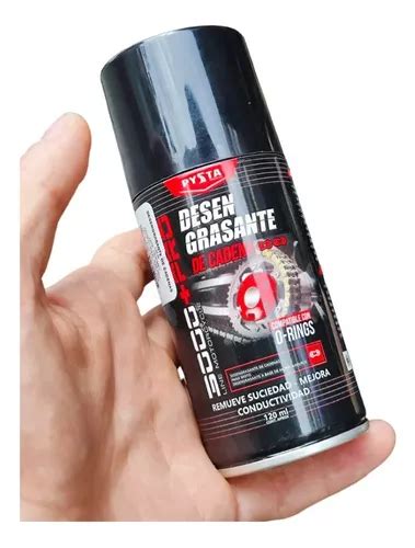 Aerosol Desengrasante Cadena Moto Lubricante Elimina Polvo Cuotas Sin