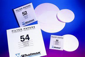 Whatman Quantitative Filter Paper Hardened Low Ash Grade Circles