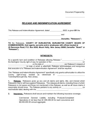 Fillable Online Form Of Release Of Claims And Covenant Not To Sxx