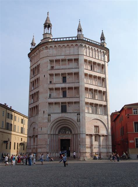 Baptisterium in Parma, Italy – Visititaly.info