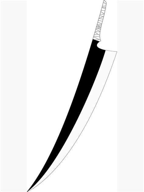 "Zangetsu Shikai" Poster for Sale by MaskedRevan | Redbubble